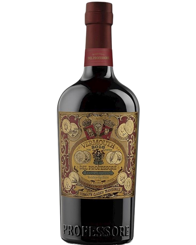 Vermouth del Professore – Classico Tradizionale, Vermouth Bianco – cl 75 x 1 bottiglia vetro