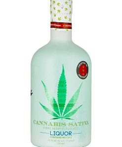 Cannabis Sativa – Fibra Hemp Flavoured No THC, Liquore alla Canapa – cl 70 x 1 bottiglia vetro