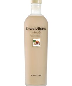 Marzadro – Crema Alpina, Liquore alla Nocciola – cl 70 x 1 bottiglia vetro