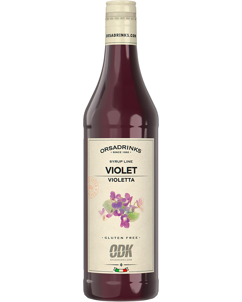 ODK – Violet, Sciroppo Violetta – cl 75 x 1 bottiglia vetro