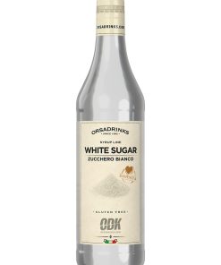 ODK – White Sugar, Sciroppo Zucchero Bianco – cl 75 x 1 bottiglia vetro