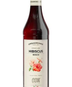 ODK – Syrup Line Hybiscus, Sciroppo di Fiori di Ibisco – cl 75 x 1 bottiglia vetro