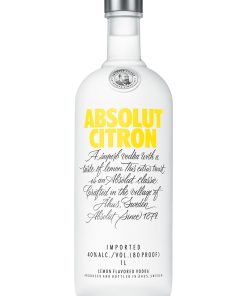 Absolut – Citron, Vodka Limone – cl 100 x 1 bottiglia vetro