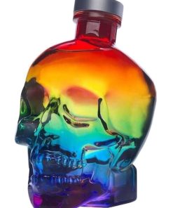 Crystal Head – Rainbow Limited Edition, Vodka Bianca Premium – cl 70 x 1 bottiglia vetro