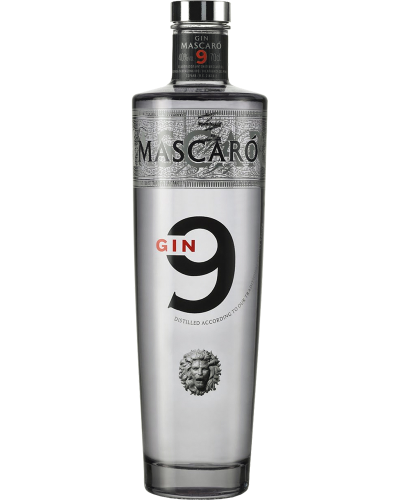 Mascaro – 9, Gin – cl 70 x 1 bottiglia vetro