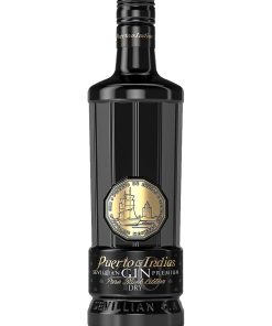 Puerto de Indias – Pure Black Edition, Gin Premium – cl 70 x 1 bottiglia vetro