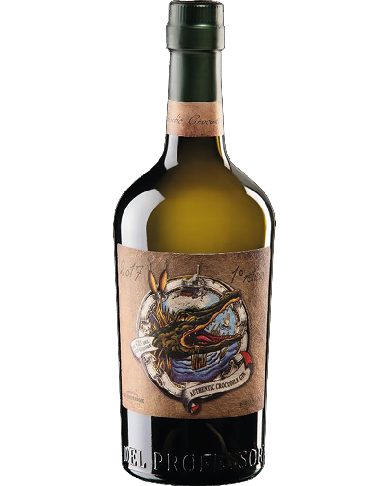 Gin del Professore – Authentic Crocodile, Gin – cl 70 x 1 bottiglia vetro