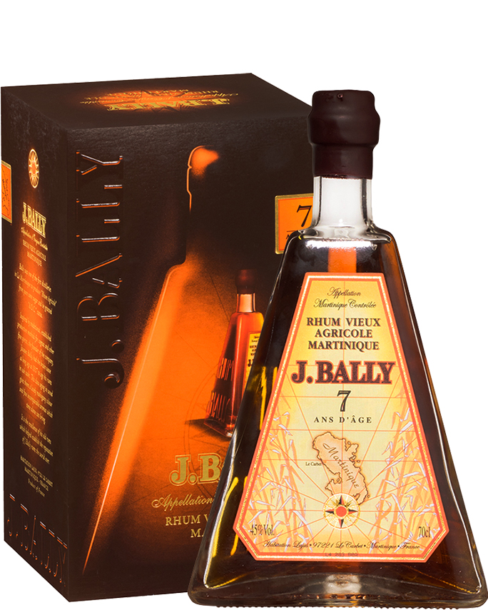 J. Bally – Pyramide 7 Anni, Rum – cl 70 x 1 bottiglia vetro astucciato