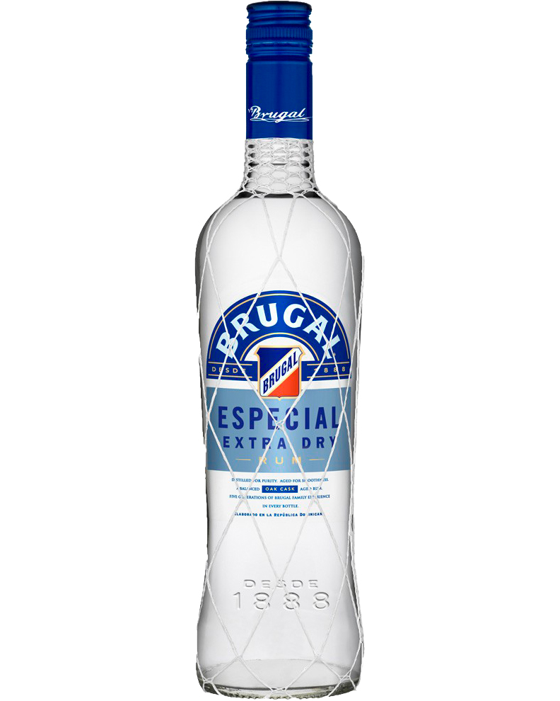 Brugal – Especial Extra Dry, Rum Bianco – cl 100 x 1 bottiglia vetro