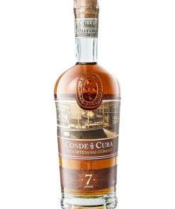 Conde de Cuba – 7 Anos, Rum Artigianale – cl 70 x 1 bottiglia vetro