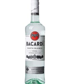 Bacardi – Carta Blanca, Rum Bianco – cl 70 x 1 bottiglia vetro