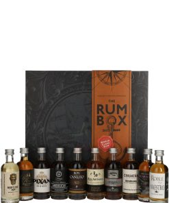 The Rum Box – Degustazione N.10 Bottiglie di Rum 5 cl – 1 kit