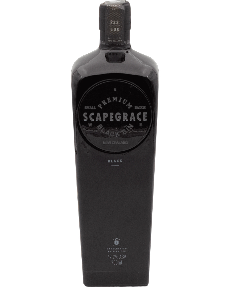Scapegrace – Black, Premium Dry Gin – cl 70 x 1 bottiglia vetro