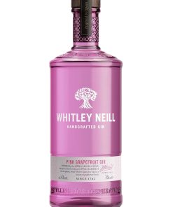 Whitley Neill – Pink Grapefruit, Handcrafted Gin al Pompelmo Rosa – cl 70 x 1 bottiglia vetro
