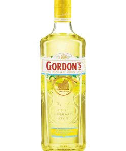 Gordon’s – Sicilian Lemon, Distilled Gin ai Limoni di Sicilia – cl 70 x 1 bottiglia vetro