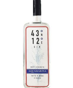 4312 – Aquamarina , Navy Strenght Gin – cl 70 x 1 bottiglia vetro astucciato
