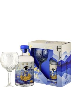 Etsu – Confezione Regalo con Calice, Japanese Gin – cl 70 x 1 kit astucciato
