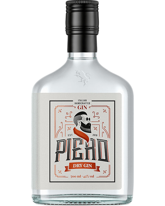 Piero – Dry Gin – cl 70 x 1 bottiglia vetro