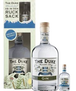 The Duke – Set Regalo, Munich Dry Gin cl 70 + Wanderlust Gin cl 5 Mignon – 1 kit