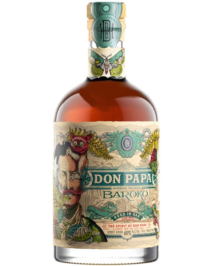 Don Papa – Baroko, Rum – cl 70 x 1 bottiglia vetro
