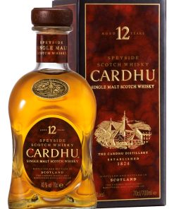 Cardhu – 12 Anni, Single Malt Scotch Whisky – cl 70 x 1 bottiglia vetro astucciato