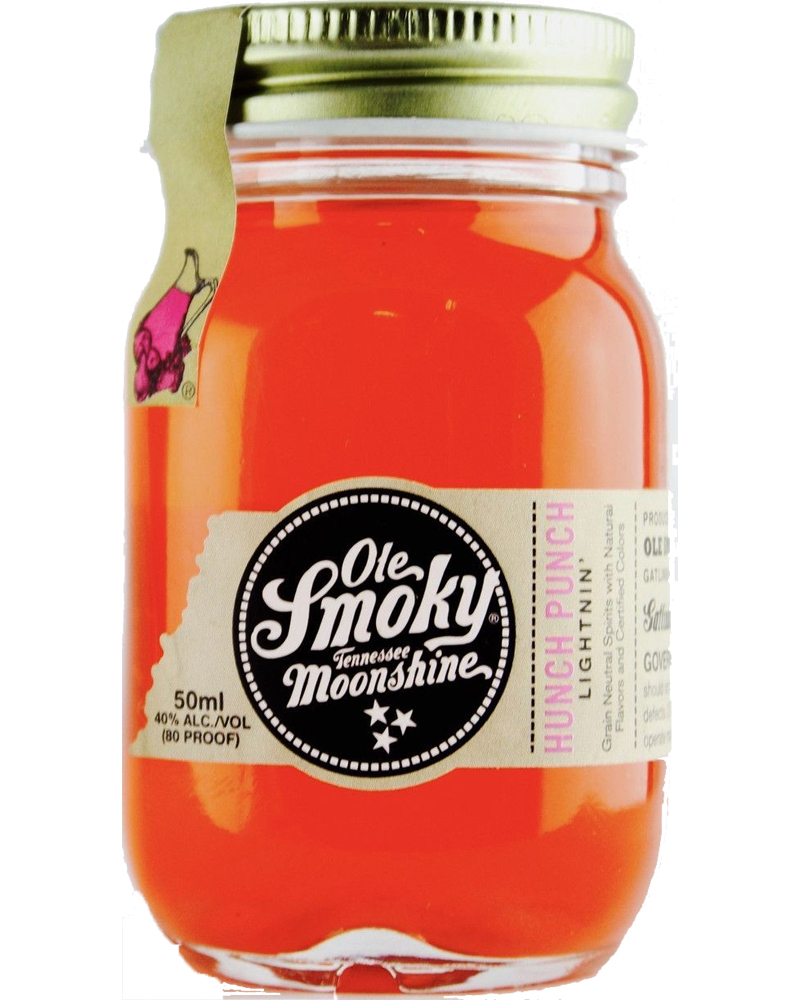 Ole Smoky – Hunch Punch Lightnin Moonshine, Tennessee Whiskey – cl 50 x 1 bottiglia vetro