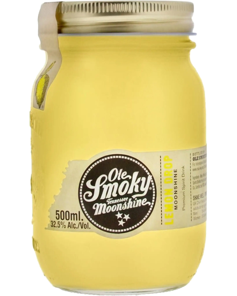 Ole Smoky – Lemon Drop Moonshine, Tennessee Whiskey – cl 50 x 1 bottiglia vetro
