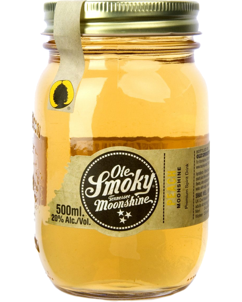 Ole Smoky – Peach Moonshine, Tennessee Whiskey – cl 50 x 1 bottiglia vetro
