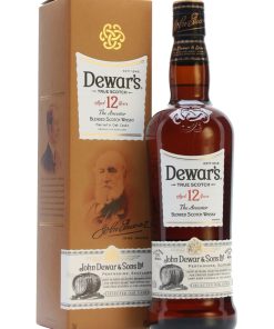 Dewar’s – 12 Anni, Blended Scotch Whisky – cl 70 x 1 bottiglia vetro astucciato