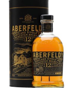 Aberfeldy – 12 Anni, Single Malt Scotch Whisky – cl 70 x 1 bottiglia vetro astucciato