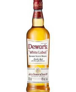 Dewar’s – White Label, Blended Scotch Whisky – cl 70 x 1 bottiglia vetro
