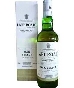 Laphroaig – Oak Select, Islay Single Malt Scotch Whisky – cl 70 x 1 bottiglia vetro astucciato