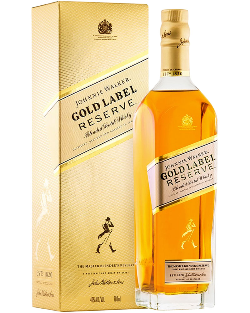 Johnnie Walker – Gold Label Reserve, Blended Scotch Whisky – cl 70 x 1 bottiglia vetro astucciato