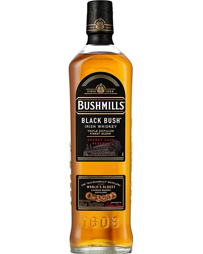 Bushmills – Old Black Bush, Irish Whiskey – cl 70 x 1 bottiglia vetro