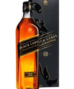 Johnnie Walker – Black Label 12 Anni, Blended Scotch Whisky – cl 70 x 1 bottiglia vetro astucciato