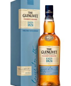 The Glenlivet – Founder’s Reserve, Single Malt Scotch Whisky – cl 70 x 1 bottiglia vetro astucciato