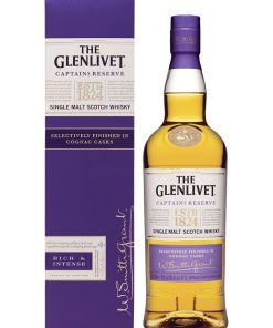 The Glenlivet – Captain’s Reserve, Single Malt Scotch Whisky – cl 70 x 1 bottiglia vetro astucciato