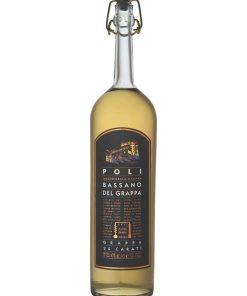 Poli – Bassano Oro 24 Carati, Grappa – cl 70 x 1 bottiglia vetro