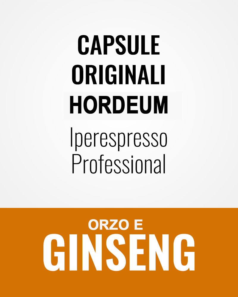 illy, Caffe – Ginseng e Orzo in Capsule – 25 pezzi