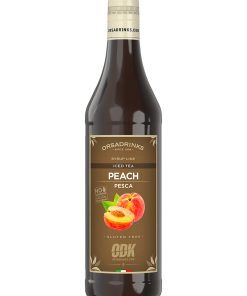 ODK – Iced Tea Peach, Sciroppo Te alla Pesca – cl 75 x 1 bottiglia plastica