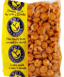 Fox Italia, Snack Salato – Hot Rice Crackers – gr 375 x 1 pezzo