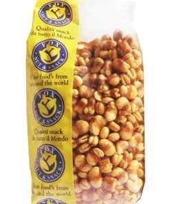 Fox Italia, Snack Salato – Fave Intere Salate e Tostate – gr 750 x 1 pezzo