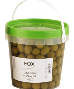 Fox Italia, Snack Salato – Olive Verdi in Salamoia – kg 1 x 1 pezzo