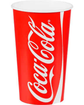 Coca Cola, Bicchiere – Walky Cup – cl 25 x 50 bicchieri carta