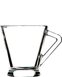 Rastal, Bicchiere – Fusion Punch, Con Manico – cl 11 x 6 bicchieri vetro