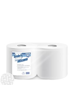 Lucart, Pulizia e Servizi – Bobina ad Estrazione Interna, 800 Strappi 22,8 x 23 cm – 2 pezzi