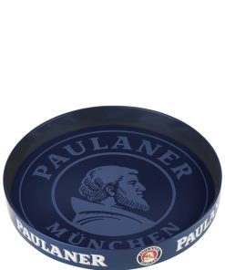 Paulaner – Vassoio Birra Alto Tondo Antiscivolo – 1 pezzo