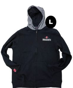 Beck’s – Felpa Originale Con Cappuccio in Cotone Colore Nero TAG L – 1 pezzo