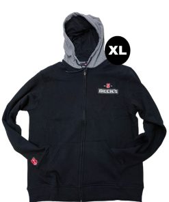 Beck’s – Felpa Originale Con Cappuccio in Cotone Colore Nero TAG XL – 1 pezzo