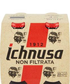 Ichnusa – Mini, Non Filtrata – cl 20 x 4 bottiglie vetro